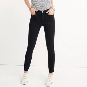 Madewell 9" Mid-Rise Skinny Jeans in Lunar Wash